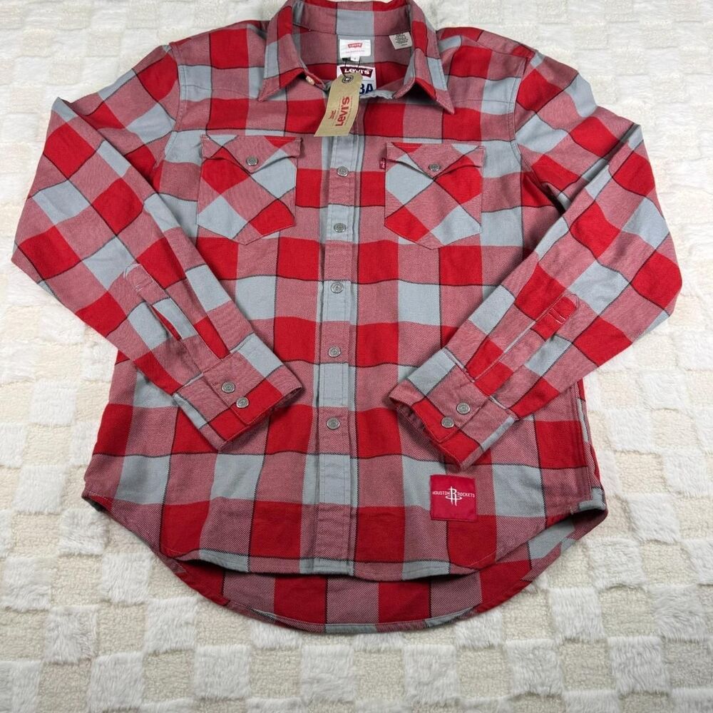 Levi-s Men's Red Shirt
